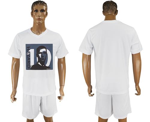 Chelsea Blank White Soccer Club T-Shirt_1 - Click Image to Close